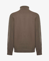 Maglia braids collo alto