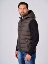 Gilet con cappuccio