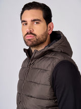 Gilet con cappuccio