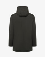 Giubbotto con cappuccio soft shell