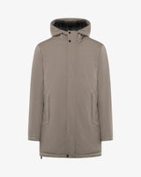 Giubbotto con cappuccio soft shell