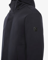 Giubbotto lungo con cappuccio