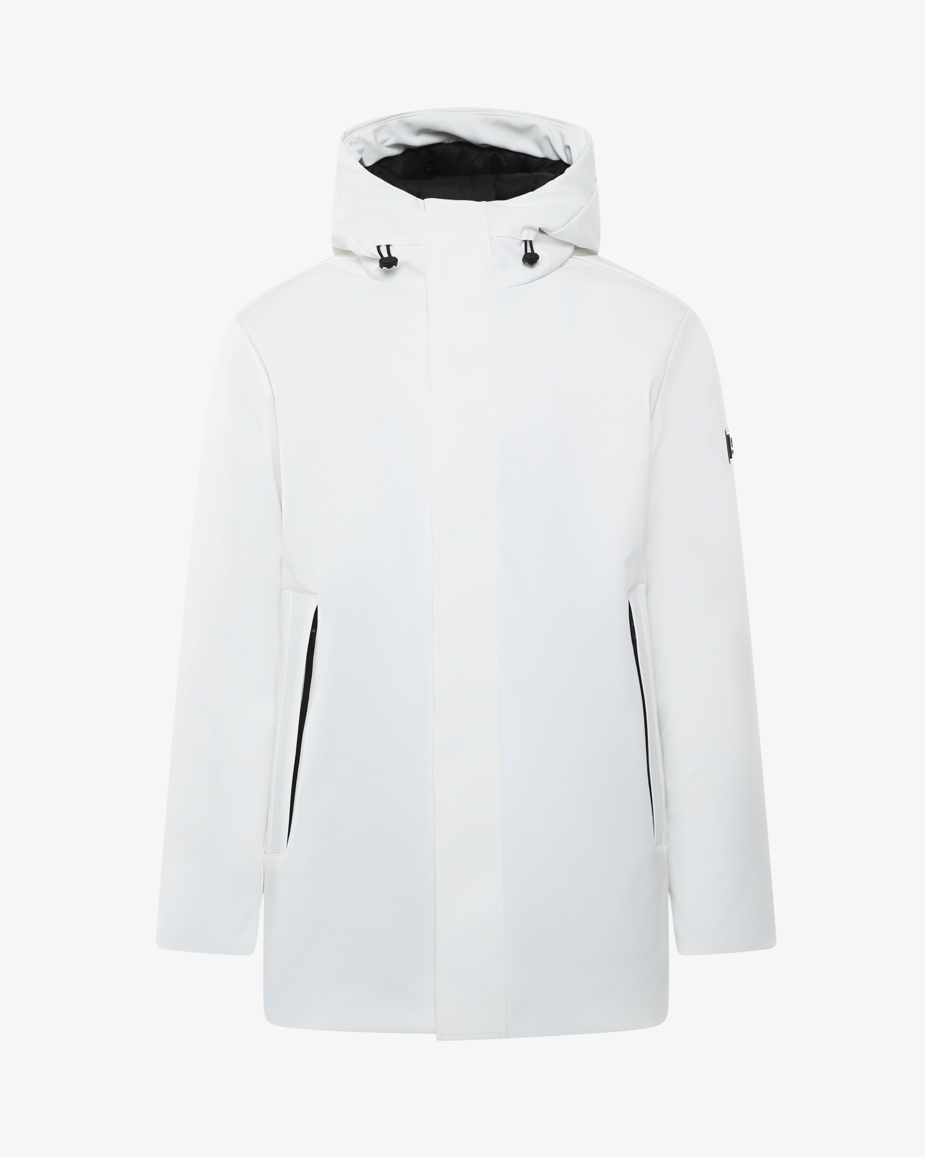 Giubbotto lungo con cappuccio