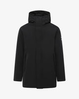 Giubbotto lungo con cappuccio