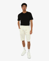 Bermuda in felpa con tasca laterale