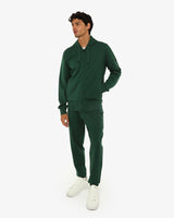 Felpa zip frontale, con cappuccio manica lunga