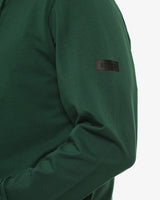 Felpa zip frontale, con cappuccio manica lunga