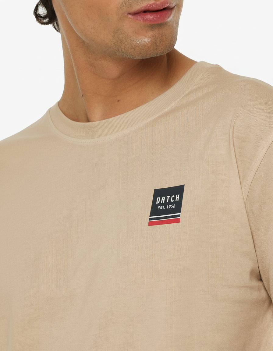 T-shirt cotone girocollo, manica corta