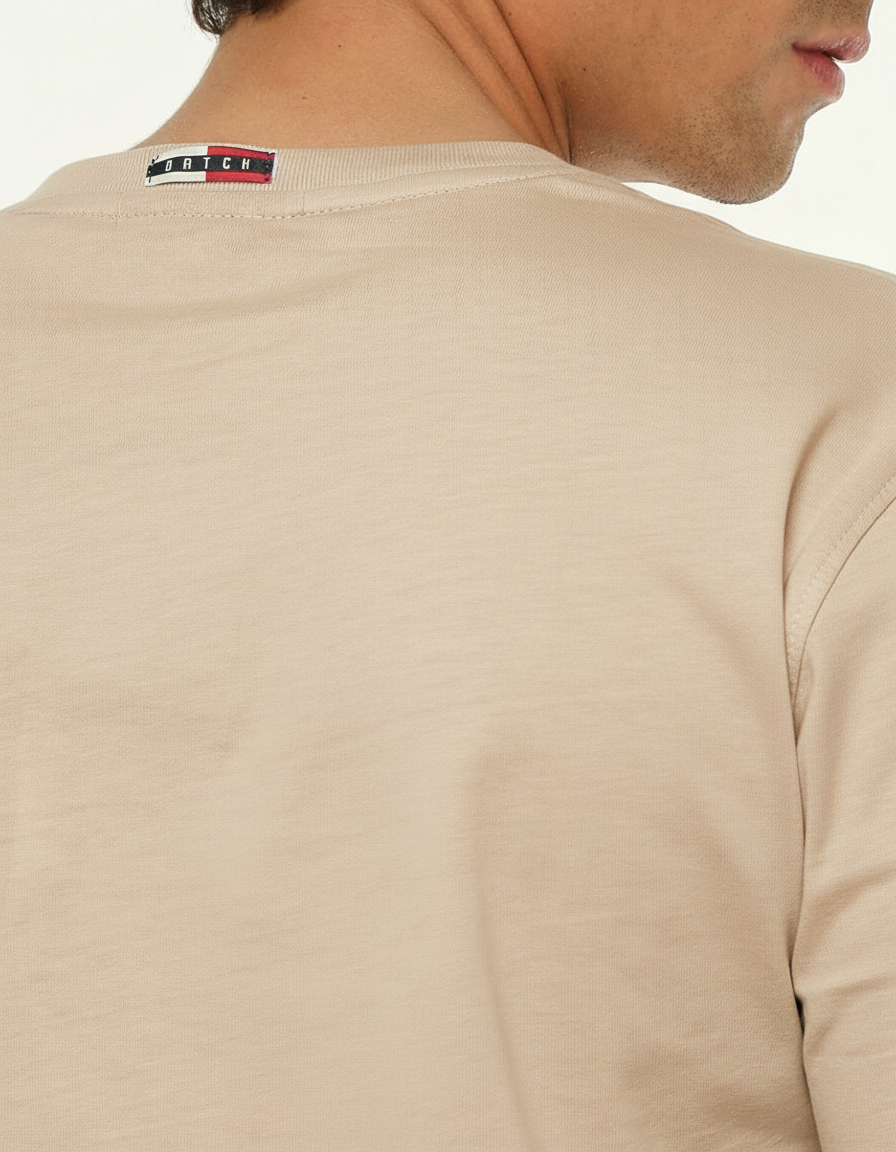 T-shirt cotone girocollo, manica corta