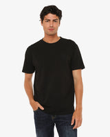 T-shirt girocollo, manica corta cotone
