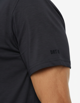 T-shirt cotone collo serafino