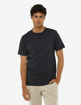 T-shirt cotone collo serafino