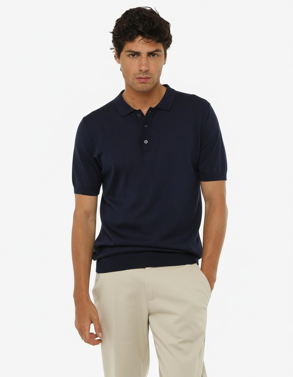 Polo in cotone manica corta