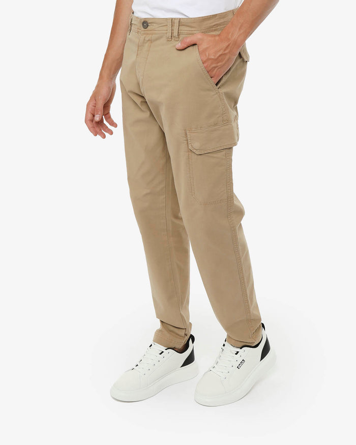 Pantaloni cargo in canvas