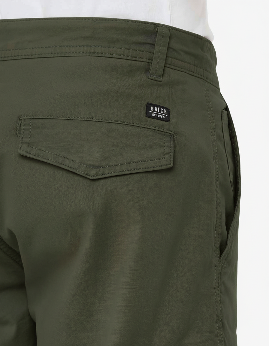 Pantaloni cargo in canvas