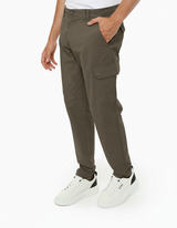 Pantaloni cargo in canvas