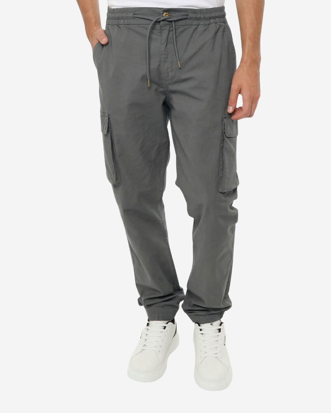 Pantaloni cargo in canvas