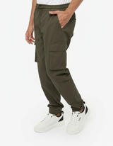 Pantaloni cargo in canvas