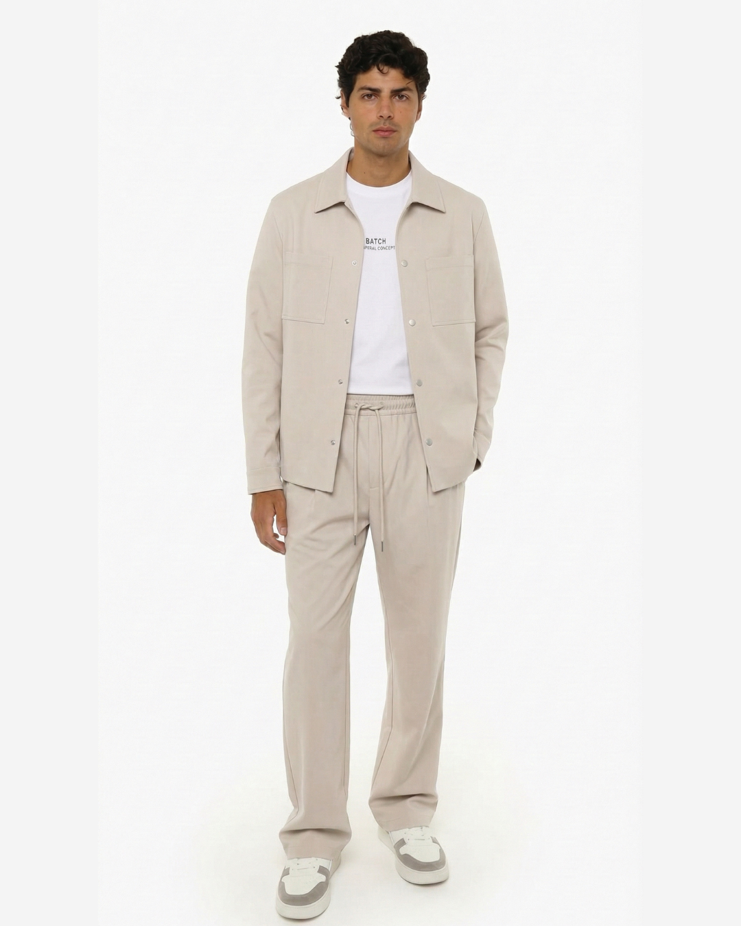 Over shirt in punto Milano