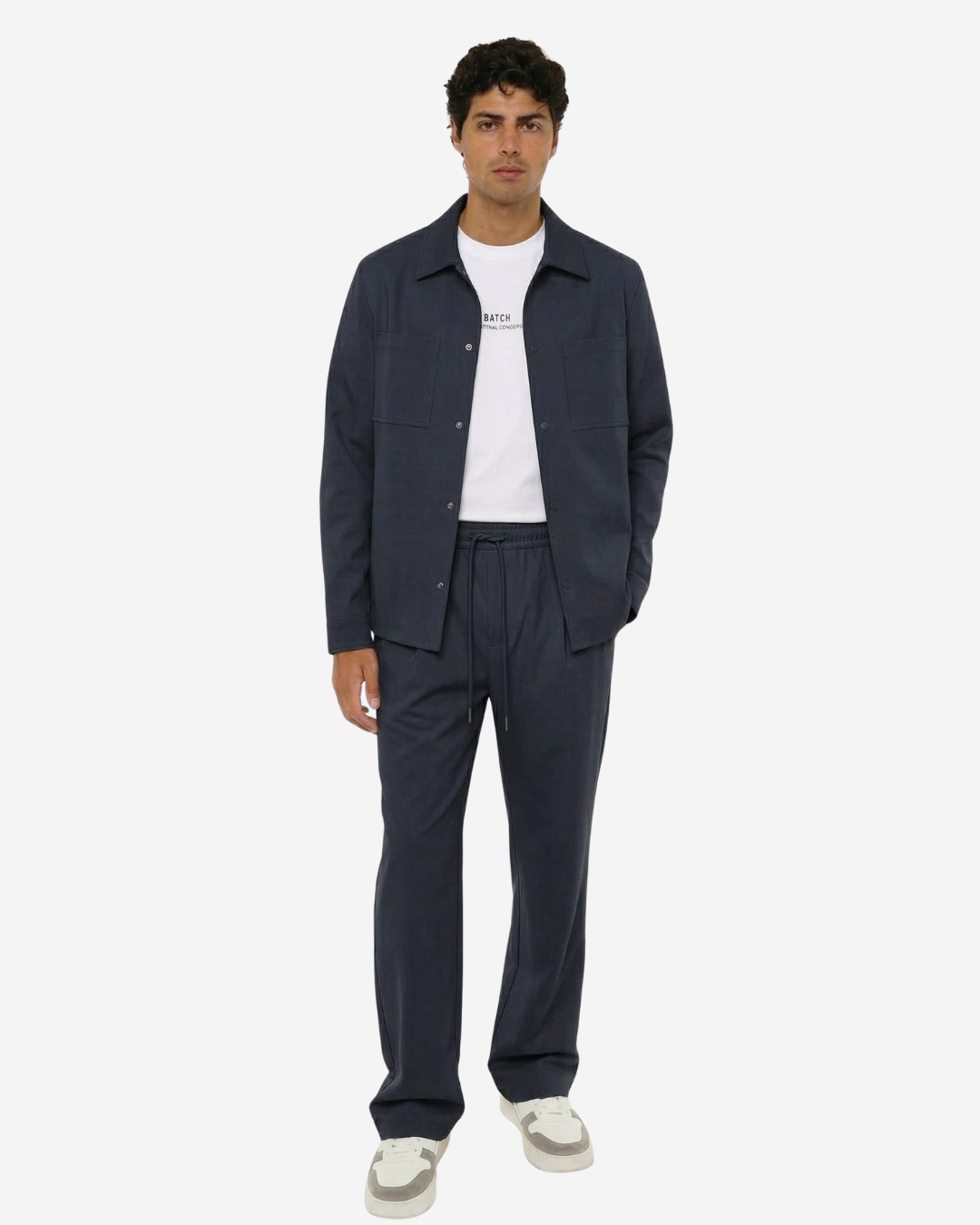 Over shirt in punto Milano