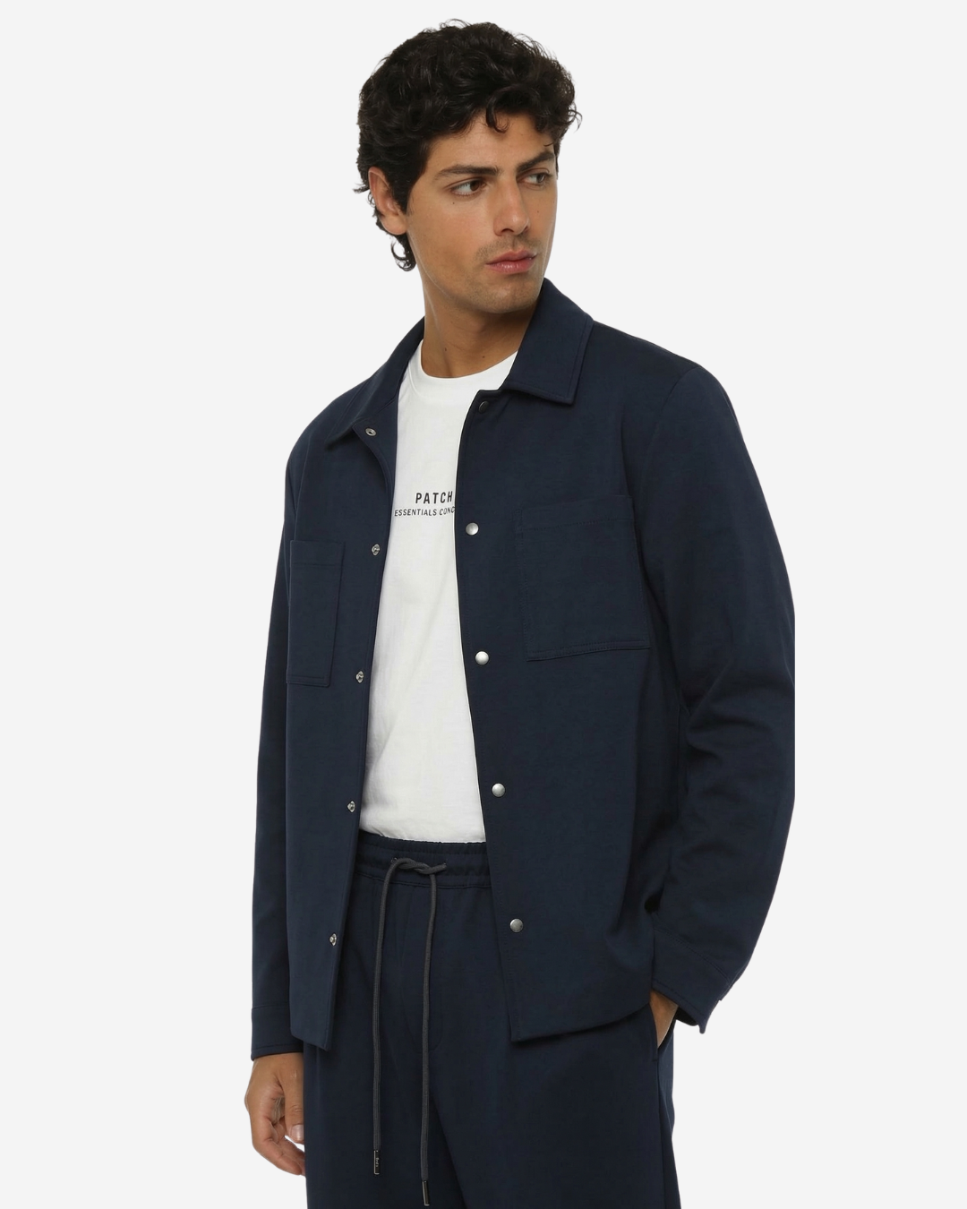 Over shirt in punto Milano