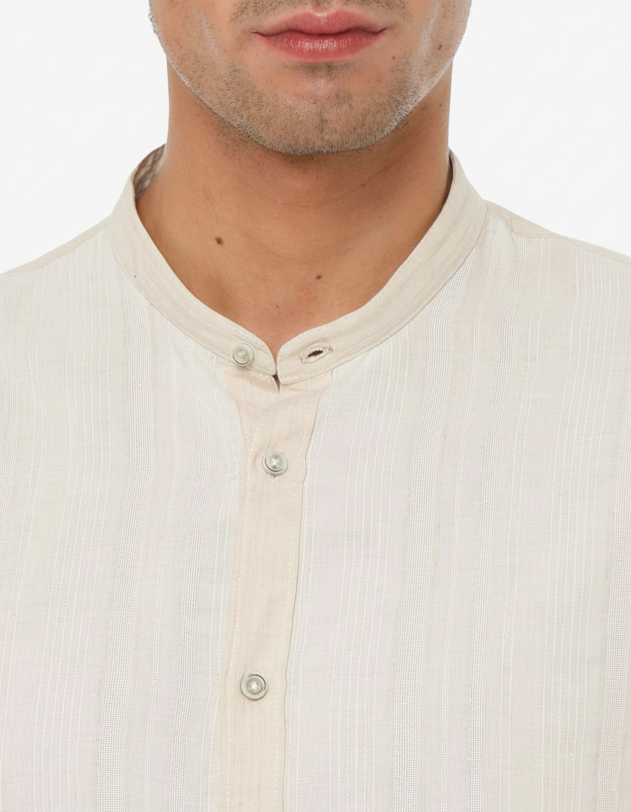 Camicia coreana cotone