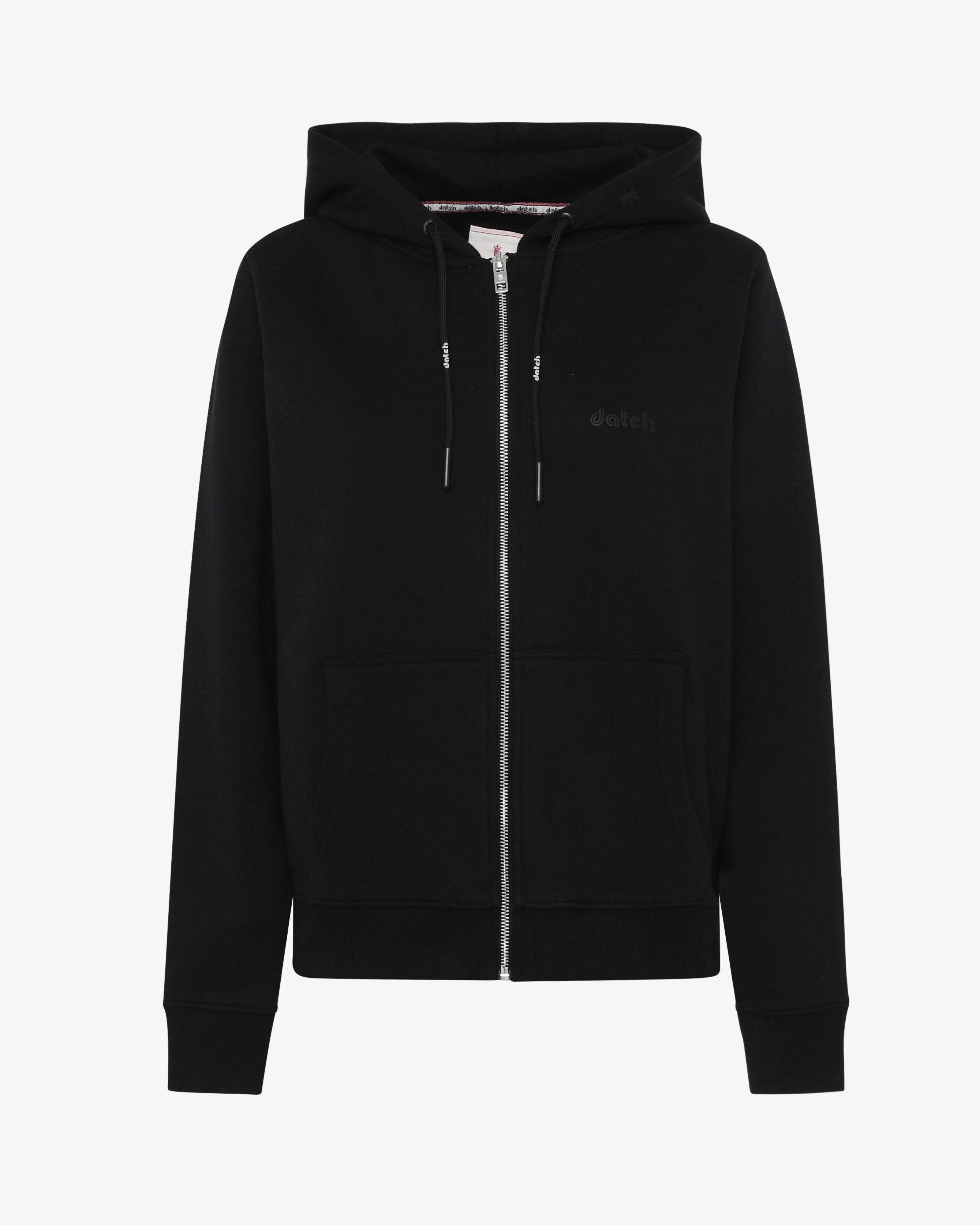 Felpa zip con cappuccio donna
