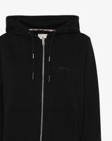 Felpa zip con cappuccio donna