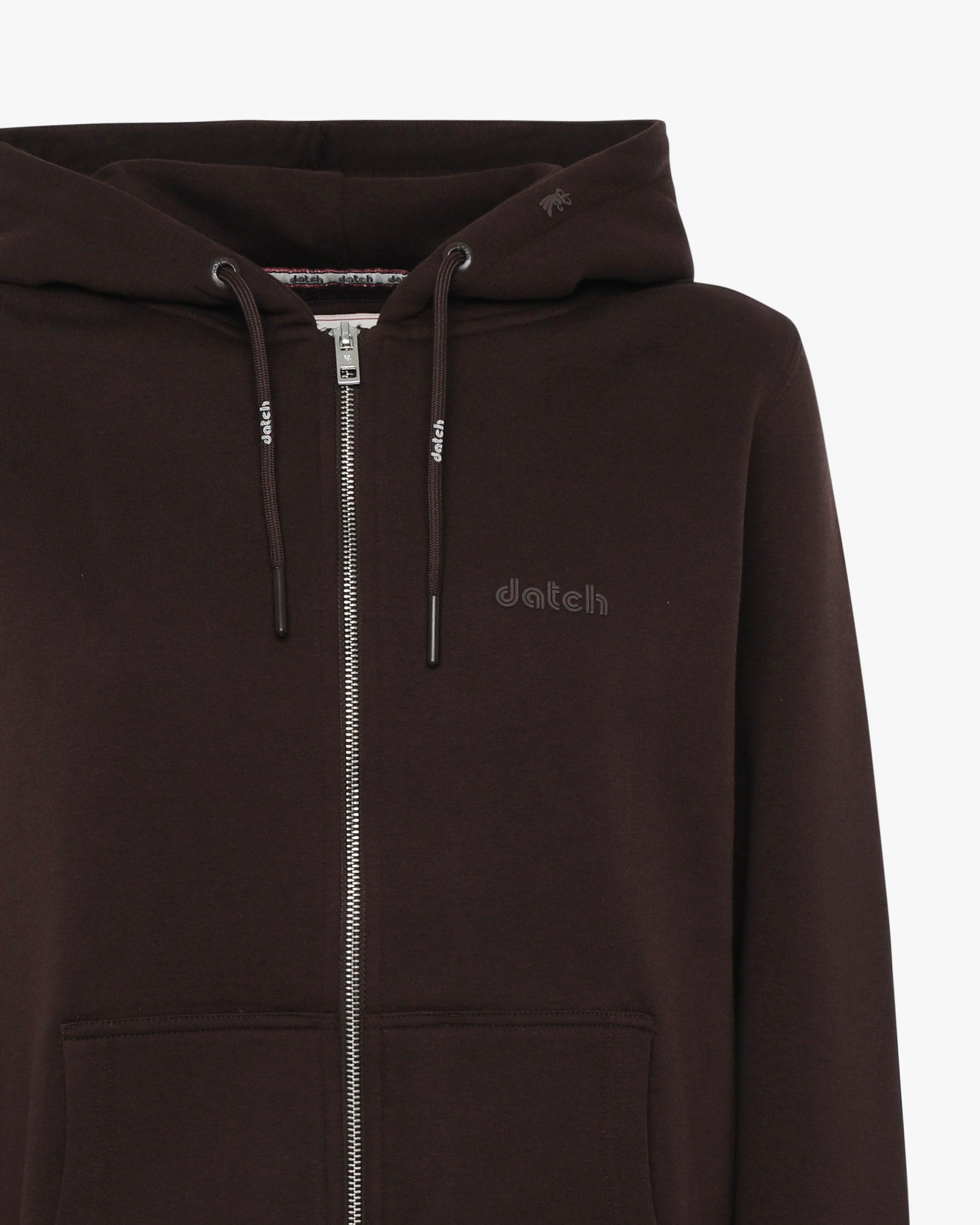 Felpa zip con cappuccio donna