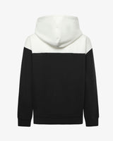 Felpa bicolore - Con cappuccio