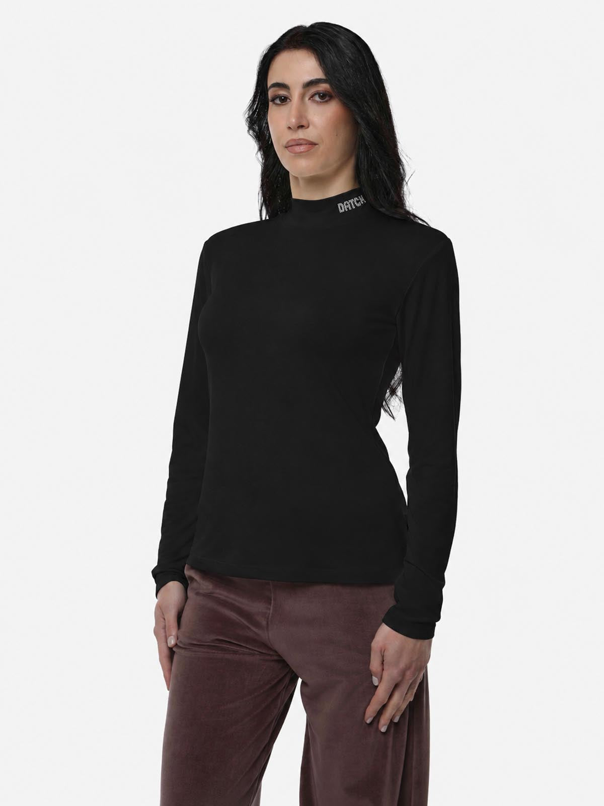 Maglia lupetto - Strass