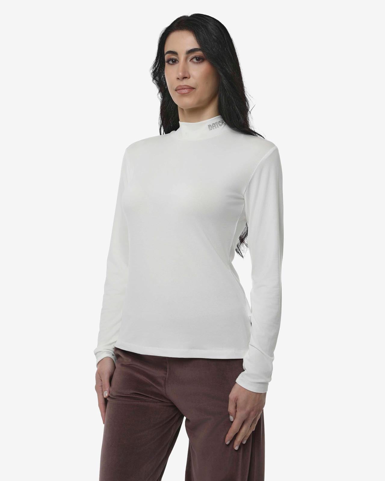 Maglia lupetto - Strass