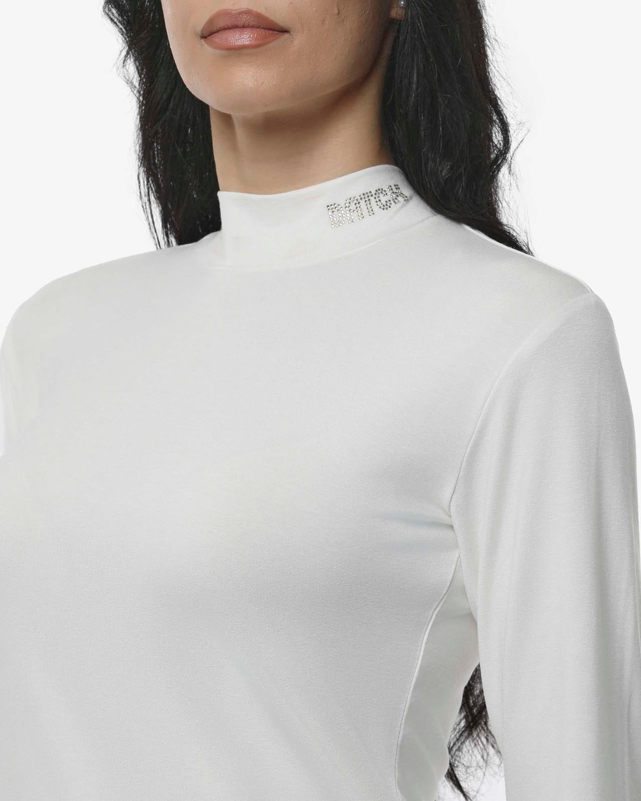 Maglia lupetto - Strass