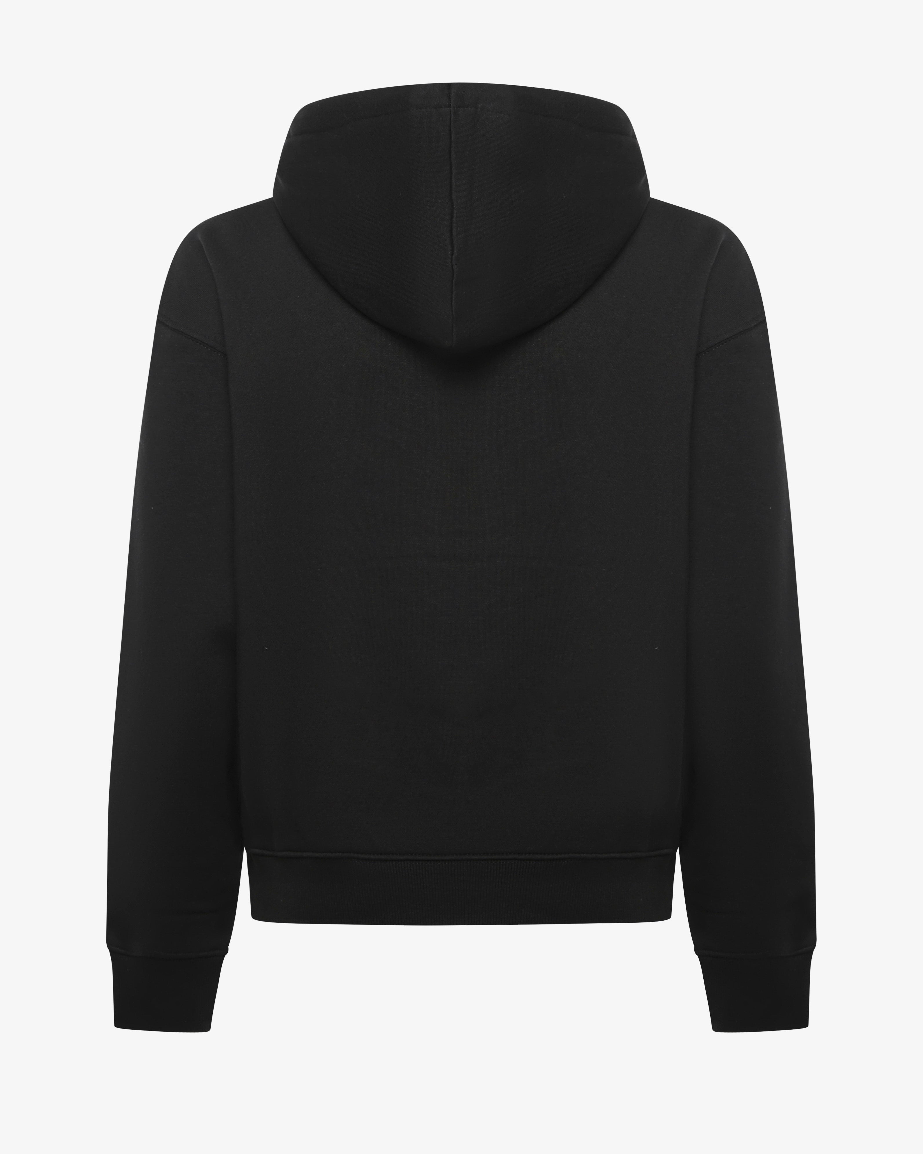 Felpa in raso - Con cappuccio