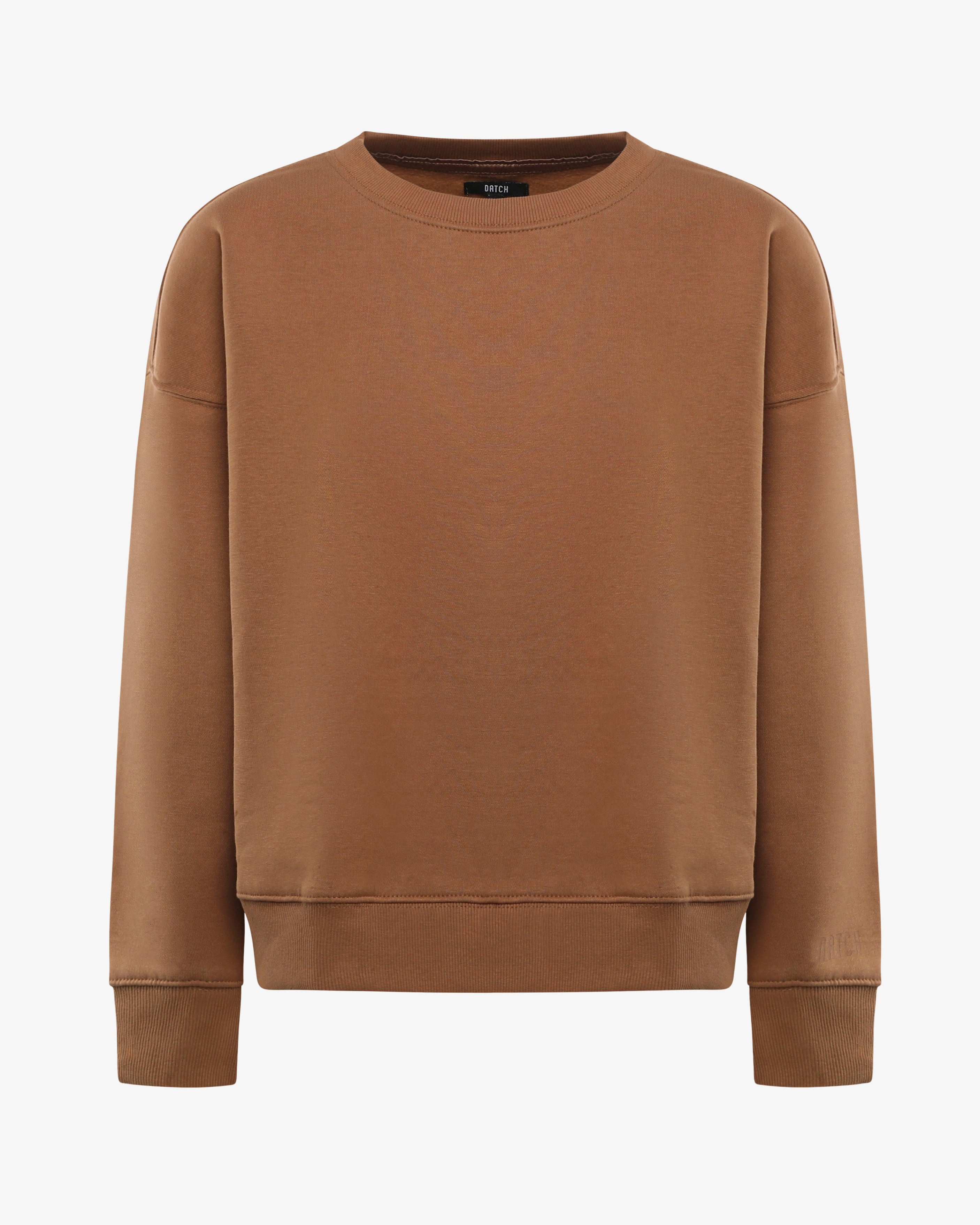 Felpa con stampa tono su tono