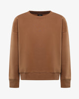 Felpa con stampa tono su tono