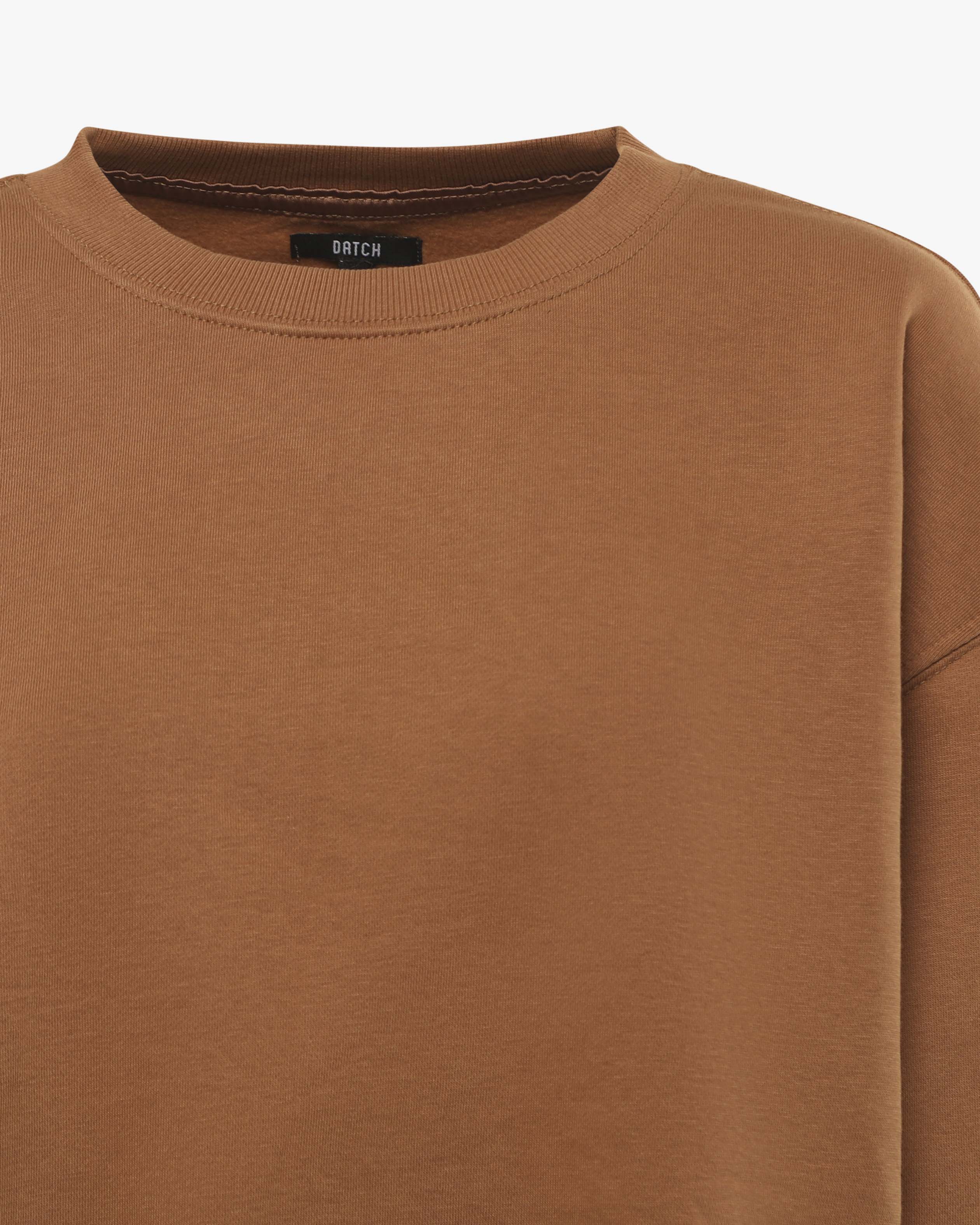 Felpa con stampa tono su tono