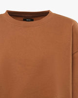 Felpa con stampa tono su tono