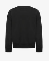 Felpa con stampa tono su tono