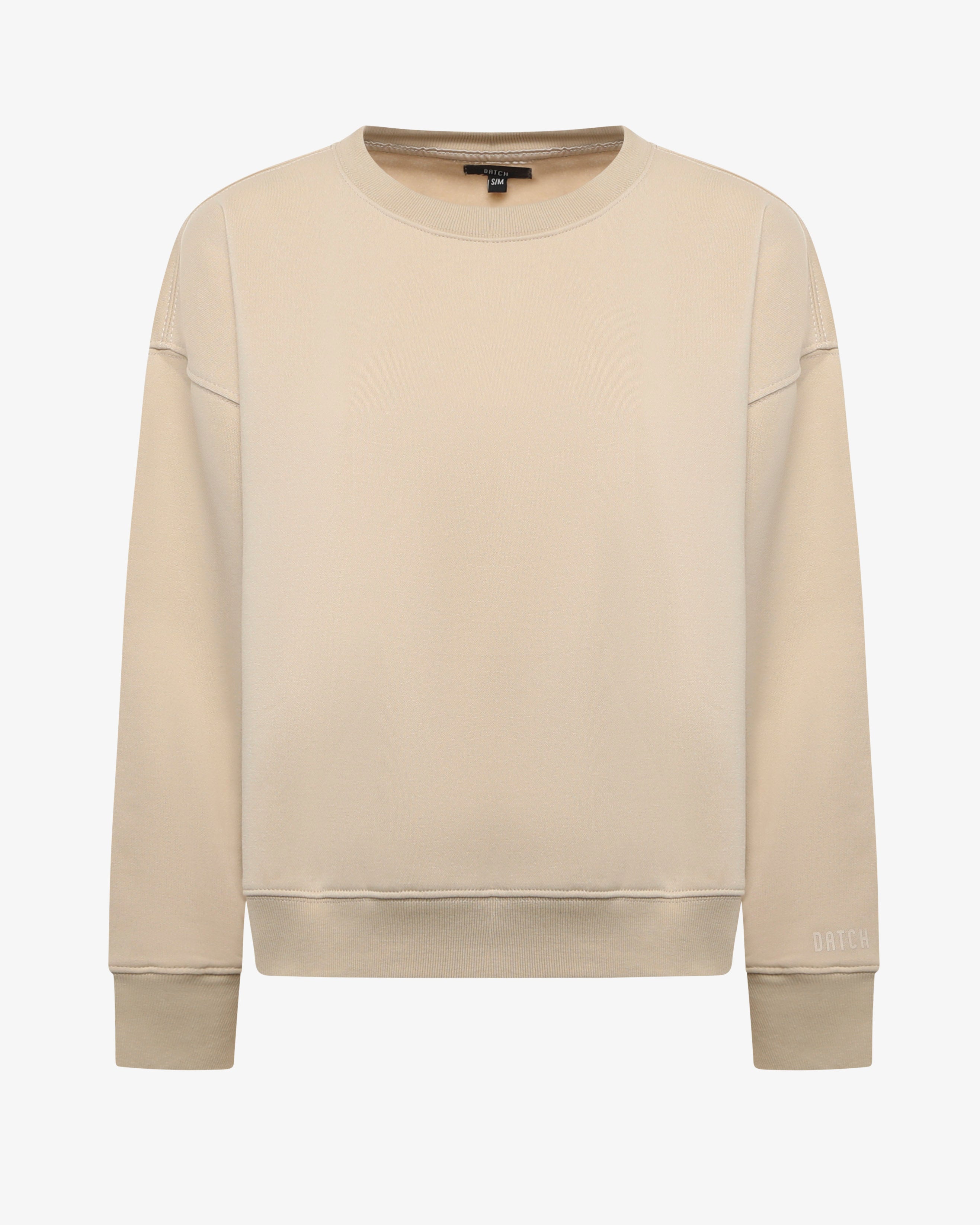 Felpa con stampa tono su tono