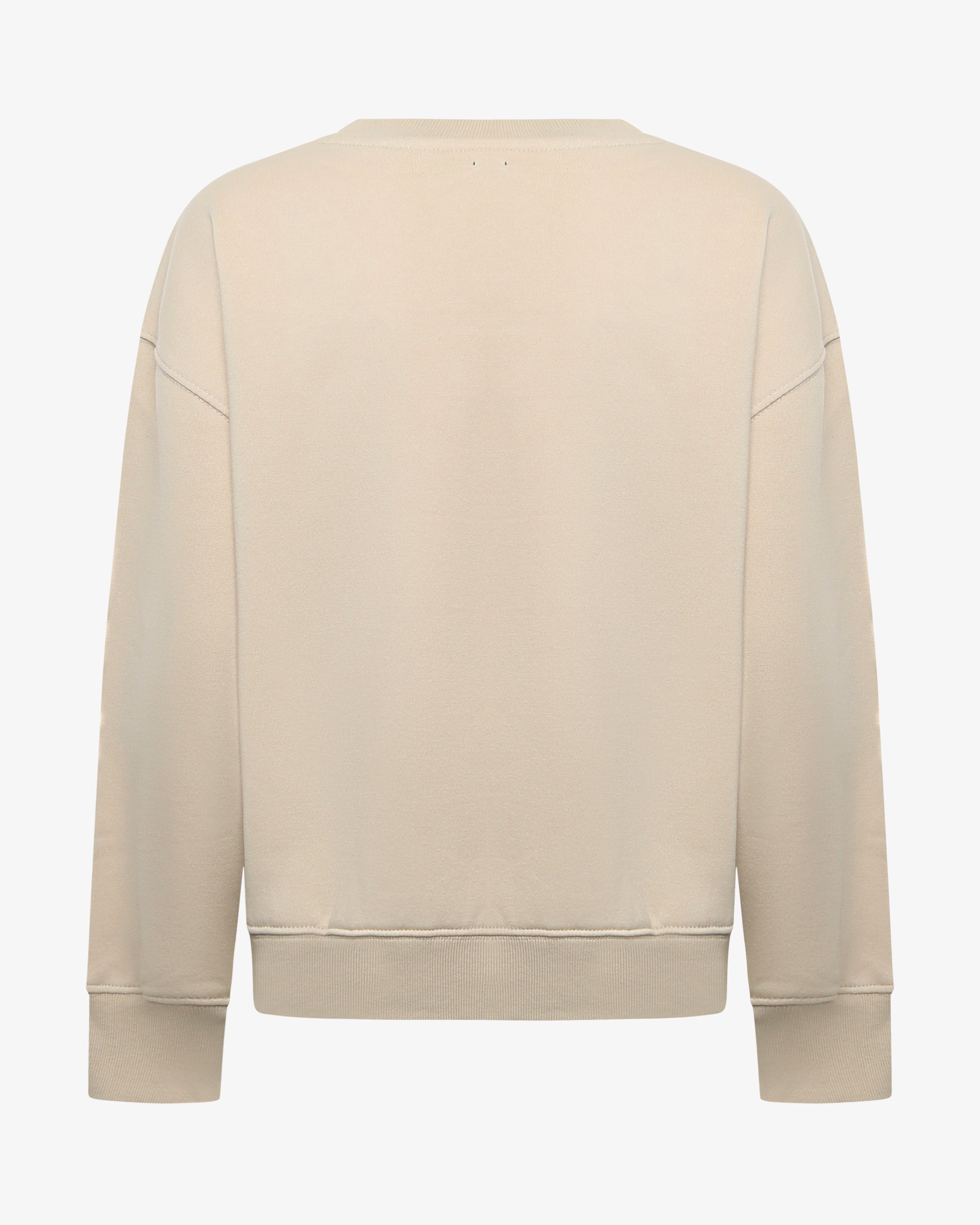 Felpa con stampa tono su tono