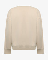 Felpa con stampa tono su tono