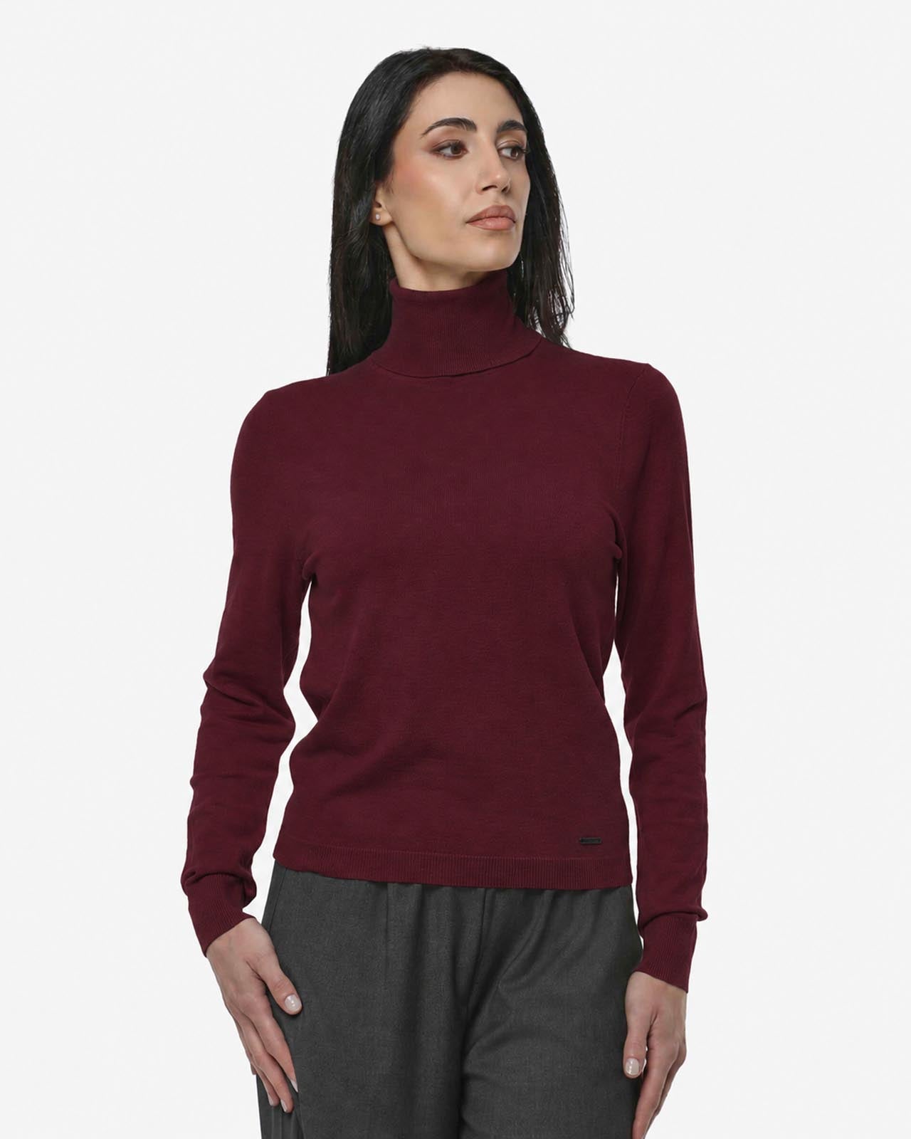 Maglia collo alto