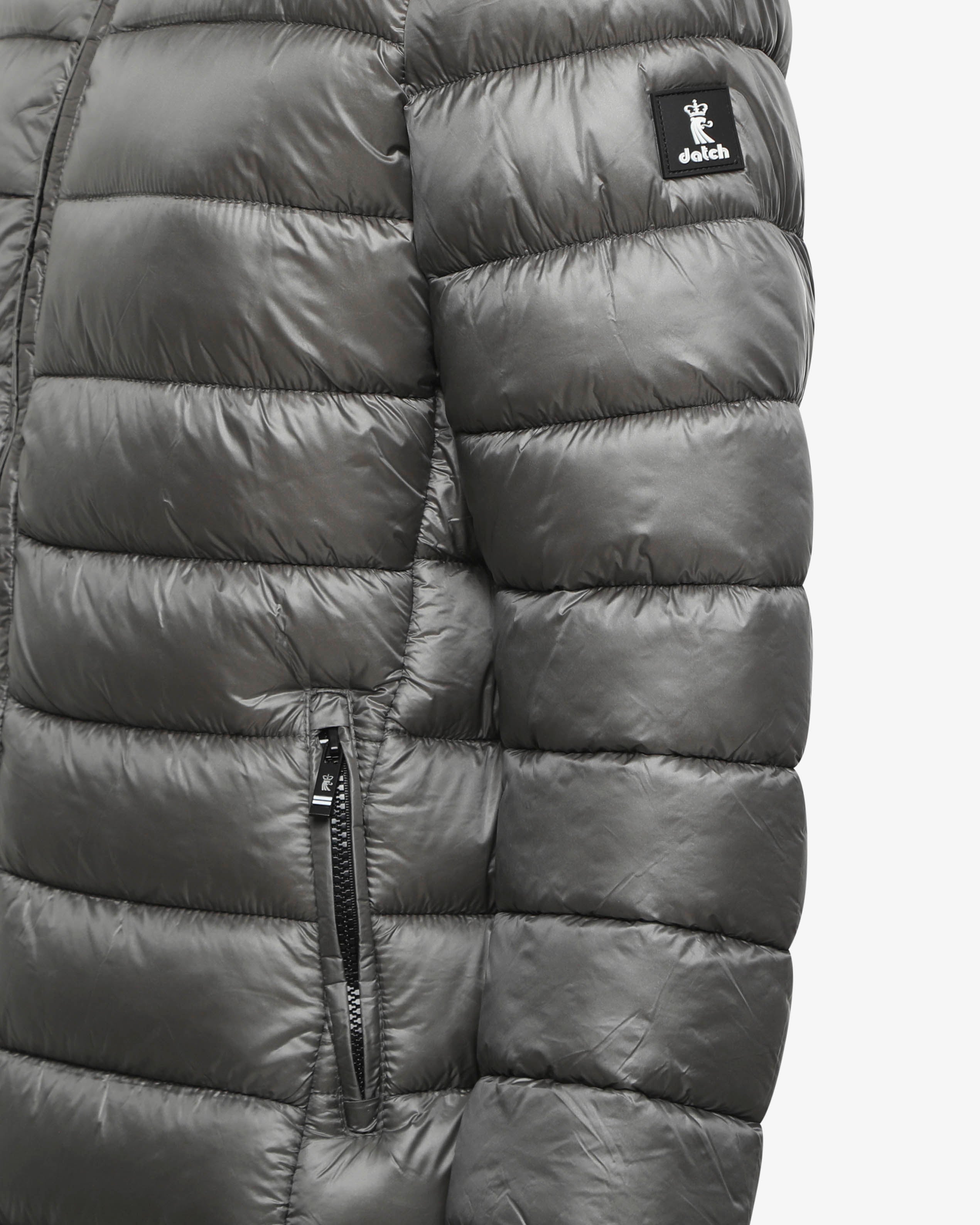 Giubbotto lungo con cappuccio