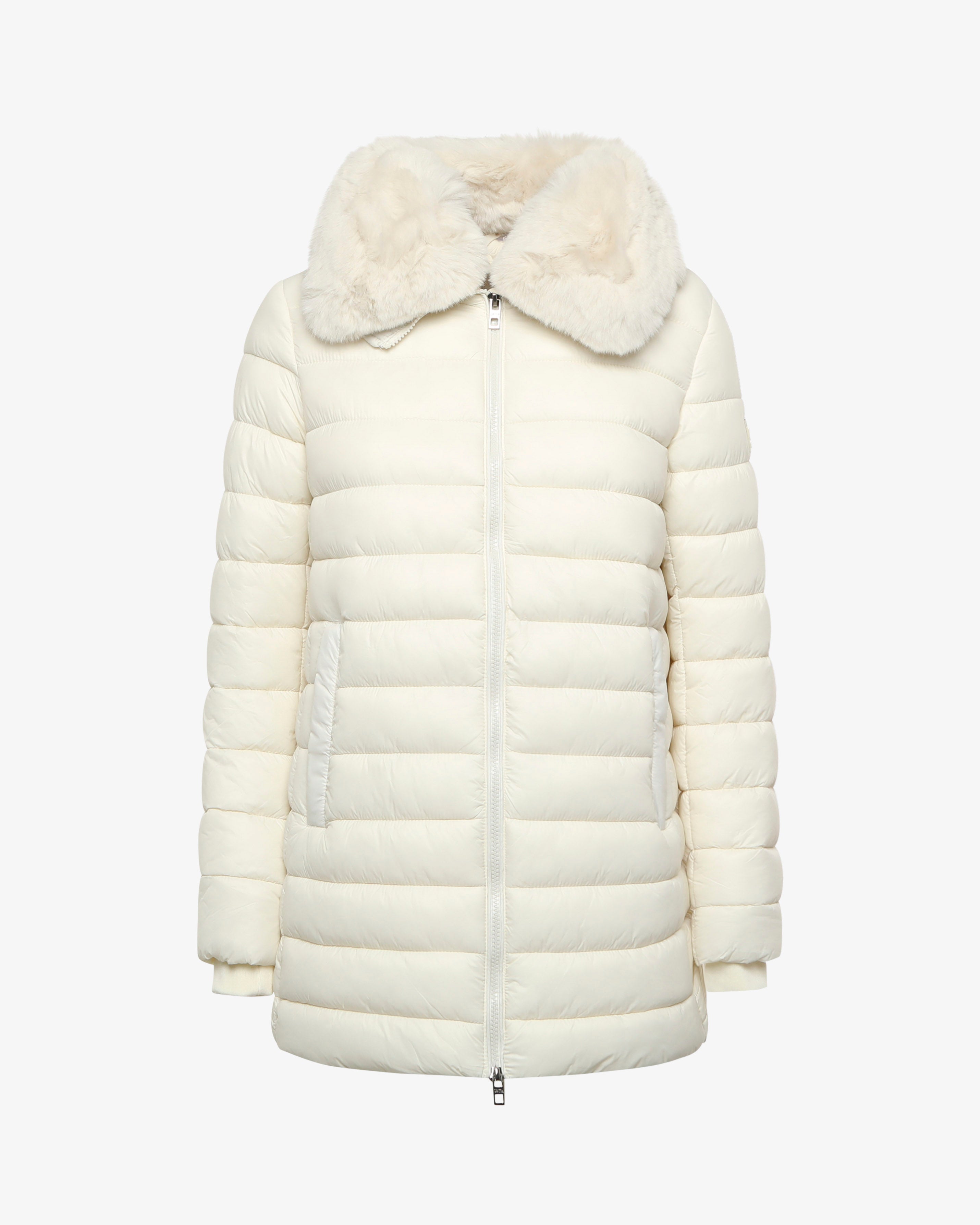 Giubbotto lungo con cappuccio