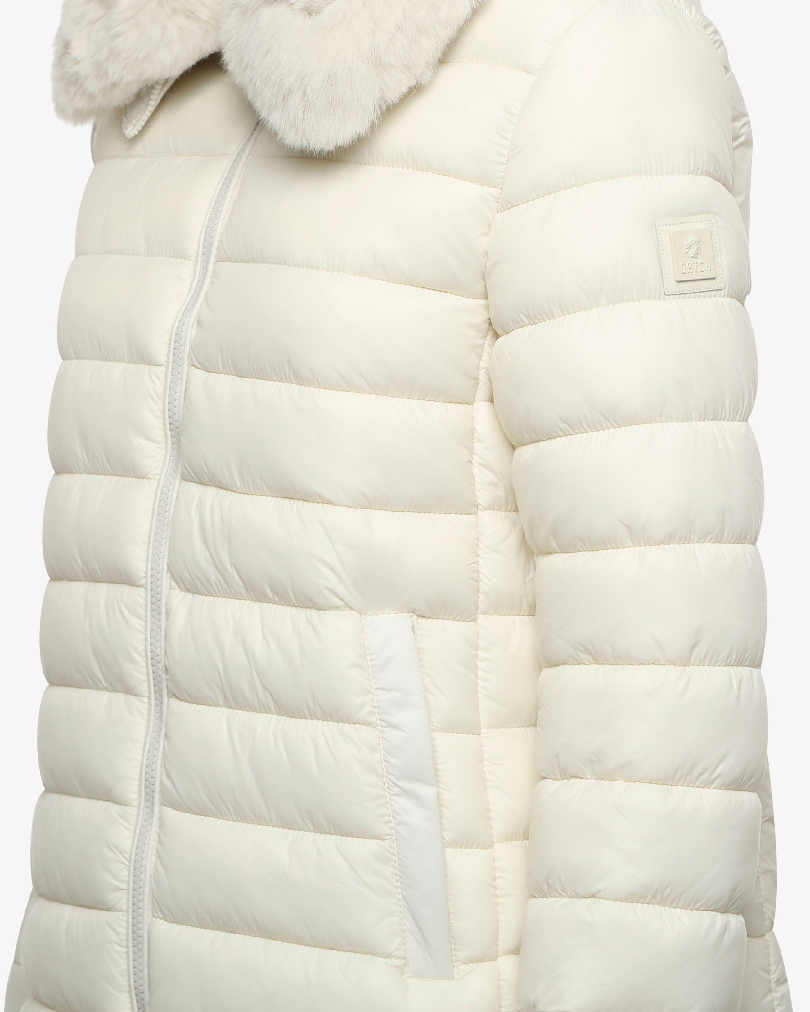 Giubbotto lungo con cappuccio