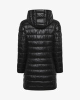 Giubbotto lungo con cappuccio