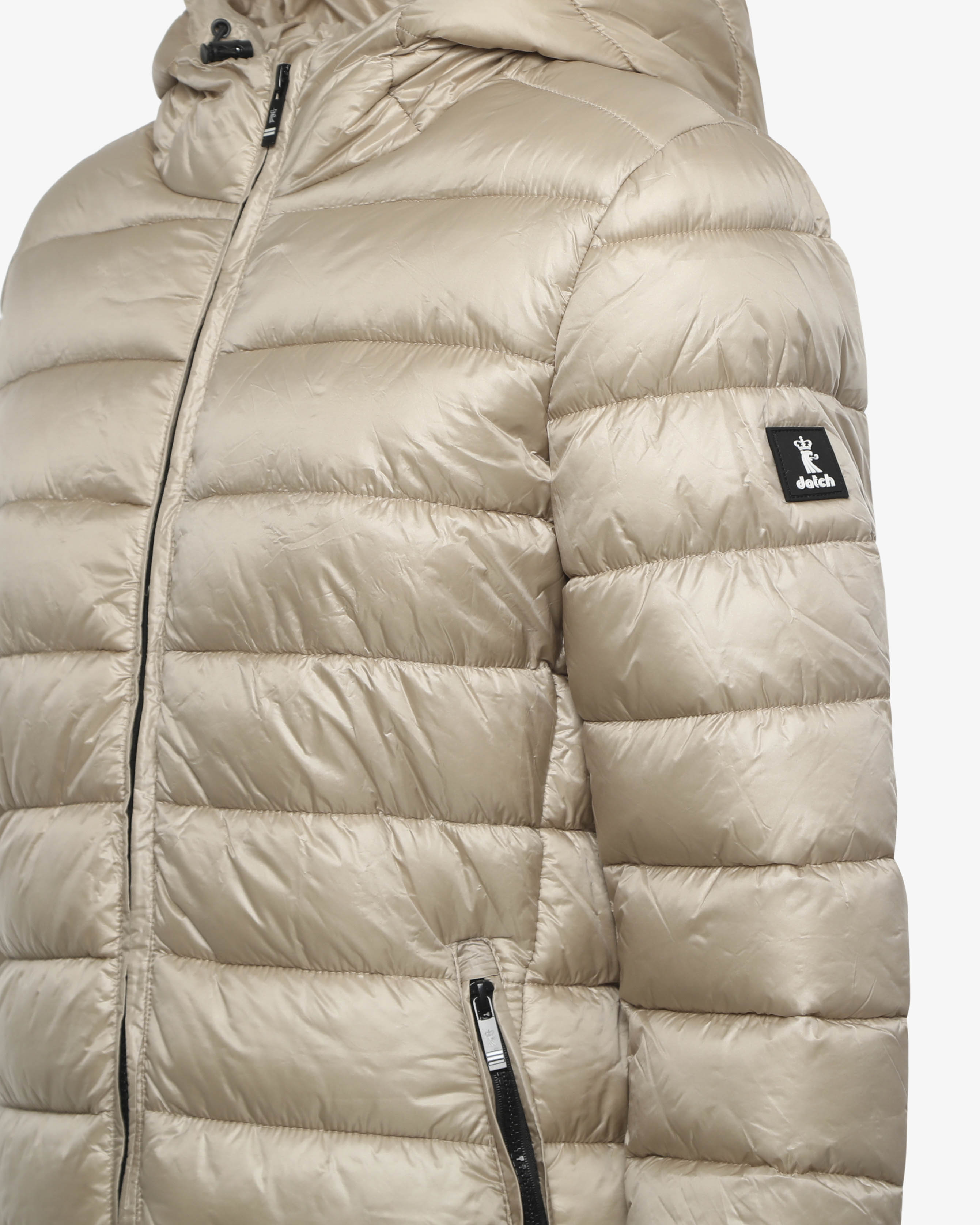 Giubbotto lungo con cappuccio