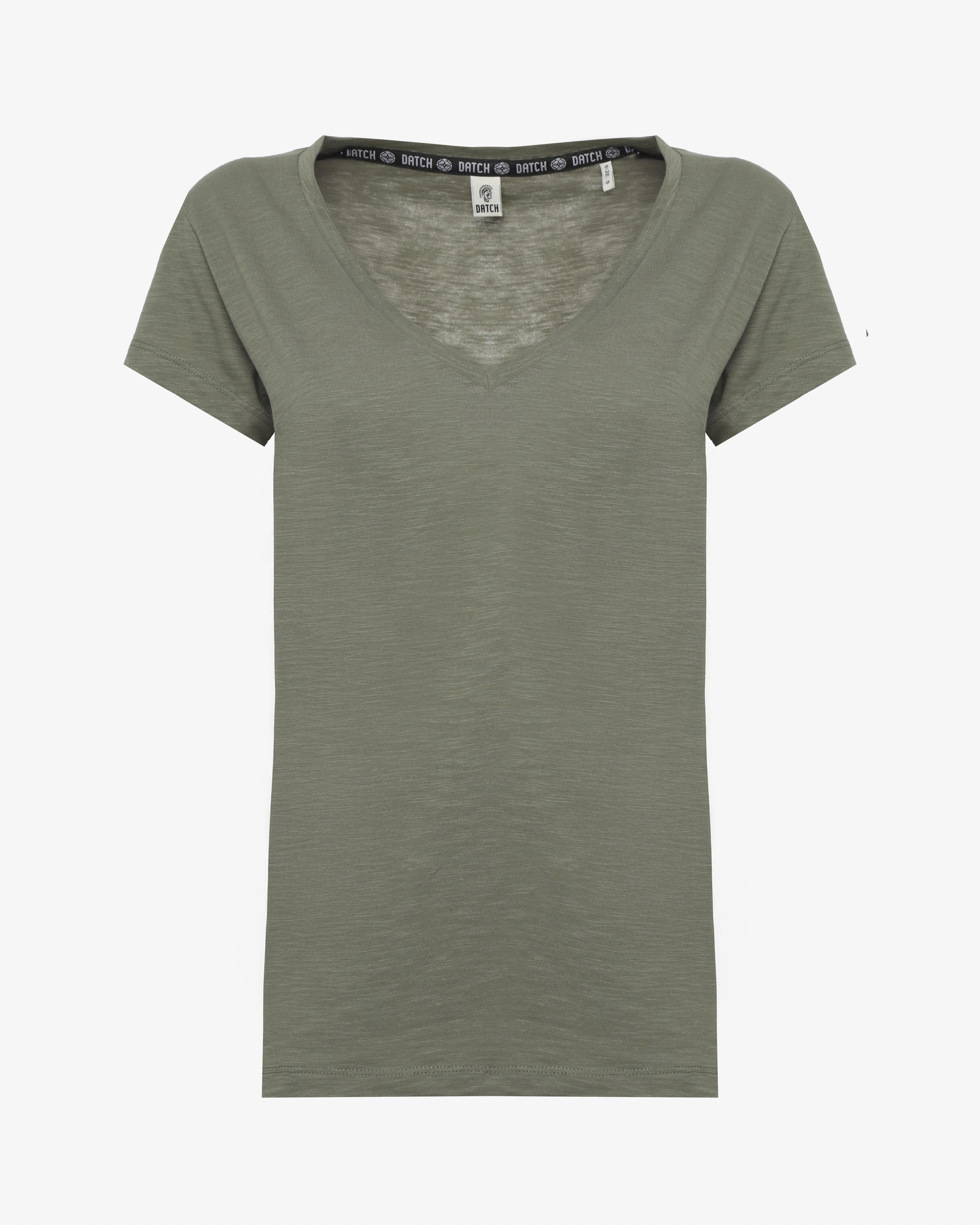 T-Shirt V Slub