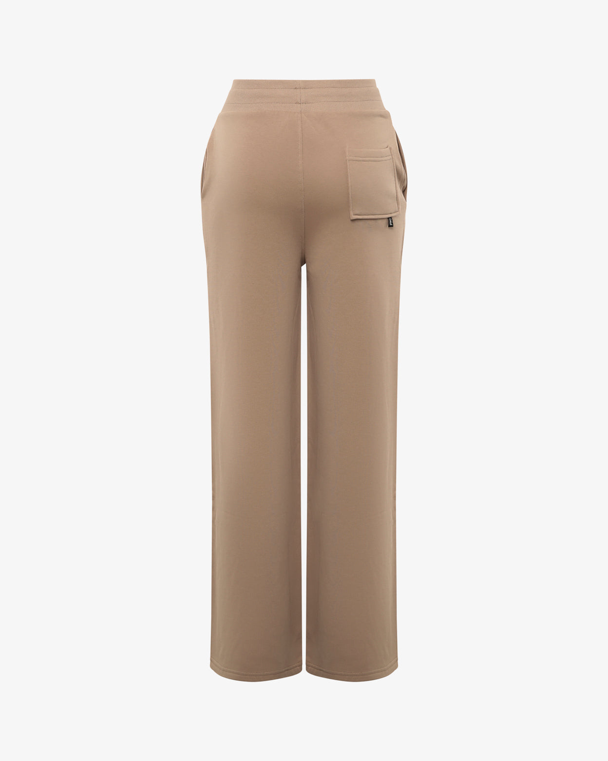 Pantalone felpa a gamba larga
